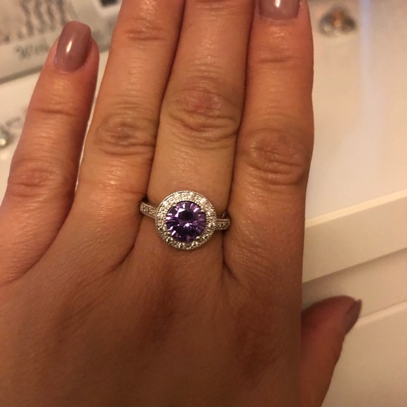 Rings genuine stones and silver size 7 - Picture 5 of 5